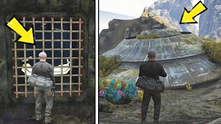 Exploring All Underwater Secrets And Easter Eggs in GTA5 [upl. by Ispep]