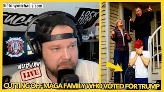 Dad CUTS OFF Sons after VOTING for TRUMP [upl. by Nigem573]