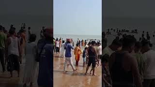 Digha sea beach water waves 🌊⛱️  beautiful weather 🌞🌤️🌈  shortvideo dighaseabeach viralshorts [upl. by Ainahpets810]