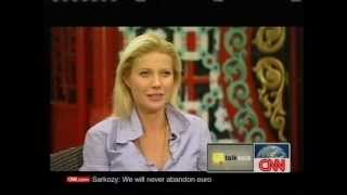 Gwyneth Paltrow interview on CNN talkasia [upl. by Greenstein711]