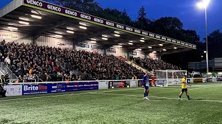 Maidstone United fans at home vs Aveley 24424 [upl. by Devland]