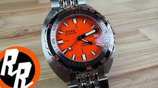 Doxa Sub 300T Professional Orange Dial Exquisite Timepieces [upl. by Rudich]