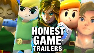 Honest Game Trailers  The Legend of Zelda Trailers Compilation [upl. by Assilym]