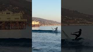 Surfing Logs In Malibu  Dinkers for Days 🌊🌊🏄‍♂️ [upl. by Grodin363]