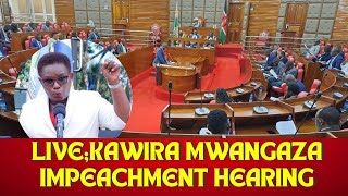 SCTNEWS KAWIRA MWANGAZA  SENATE IMPEACHMENT HEARING Live News [upl. by Alegna431]