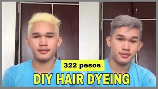 DIY  ASH GREY HAIR COLOR AT HOME MADALI LANG  Stephen Benihagan [upl. by Vivian]