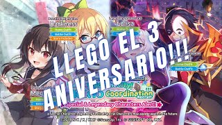 KONOSUBA FANTASTIC DAYS Llegó el 3 Aniversario con Megumin y Darkness Nuevo banner [upl. by Butcher]