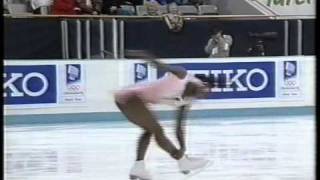 Surya Bonaly FRA  1993 Piruetten Figure Skating Ladies Technical Program [upl. by Sabec954]