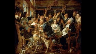 Jacob Jordaens  Der Bohnenkönig [upl. by Hayifas]