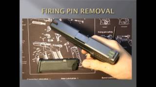 13 Glock Armorer Firing Pin Removal [upl. by Cleveland]