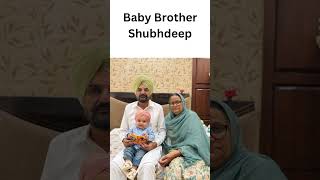 Sidhu Moose Wala Baby Brother Face Reveal shubhdeep attachsong trendingshorts shortsfeed [upl. by Reba]