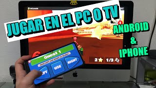 COMO JUGAR CON EL TELEFONO Y UNA TV O PC AirConsole  Iphone amp ANDROID👏 [upl. by Quickman759]