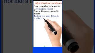 Symptoms of Autistic childautism speechtherapy occupationaltherapy adhd specialchild [upl. by Keyte130]