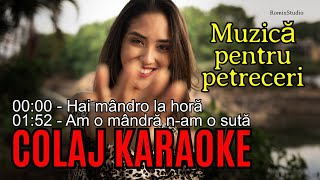 Colaj Karaoke 2024  Muzica de petrecere [upl. by Ardme]