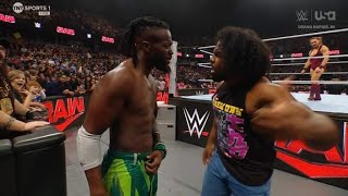 WWE raw 12 November 2024 New day fight each other [upl. by Humphrey748]