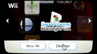 SaveGame Manager GX Wii Official Dark Channelavi [upl. by Ellesij953]