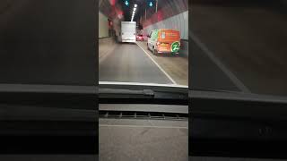 Drive in London tunnel Blackwall London ride atwork diy 2023 [upl. by Ytinirt]