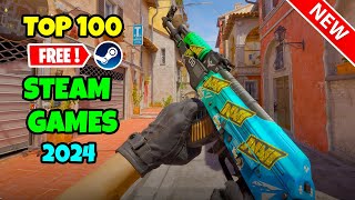 TOP 10 FREETOPLAY GAMES ON STEAM 2024NEW [upl. by Filide]