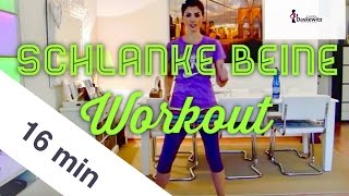 ABNEHMEN  SCHLANKE BEINE WORKOUT [upl. by Furnary]