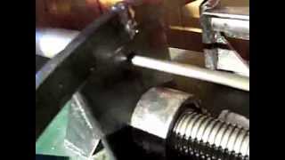 Home made button rifling machine [upl. by Sternberg]