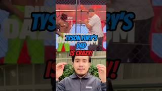 TYSON FURY’S FATHER JOHN FURY IS THE BEST AT PROMOTING FIGHTStrending youtubeshorts viralvideo [upl. by Aiciled]