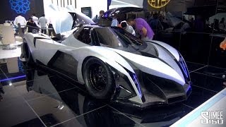 5000hp Devel Sixteen  Crazy V16 Hypercar with 560kmh Top Speed [upl. by Crain]