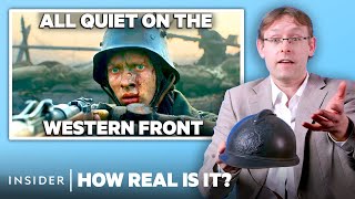 World War I Expert Rates 6 WWI Battles in Movies  How Real Is It  Insider [upl. by Alegnaed]