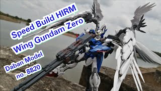 Speed Build HIRM Wing Gundam Zero Daban Model [upl. by Naryk]