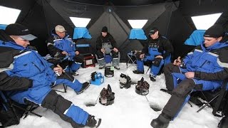 Best ice shelter  How to Pick Best Ice Fishing Shelters 2017 [upl. by Evelunn]