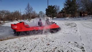 Neoteric Hovercraft Ride over Frozen Ice [upl. by Kela]