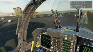 DCS  Redneck with his first F18C Hornet carrier launch [upl. by Oinotnas]