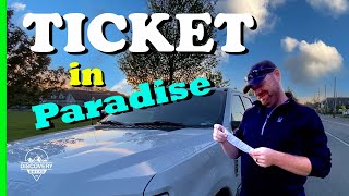 RV Life  Parking Ticket in Bar Harbor Maine  Fulltime RV Travel Day [upl. by Susanetta]