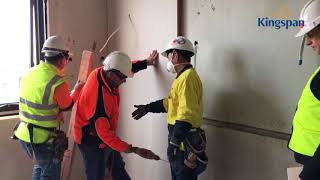 How to Install Kooltherm K17 Insulated Plasterboard [upl. by Eseela]