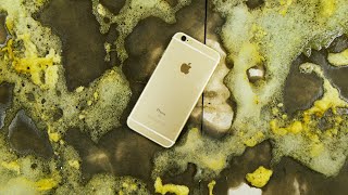 iPhone 6S Dropped In a Giant Foam Dinosaur Egg [upl. by Acilef]