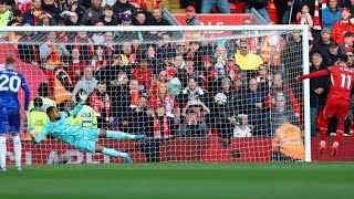 Mo Salah penalty vs Chelsea at Anfield  Liverpool 21 Chelsea [upl. by Ayal]