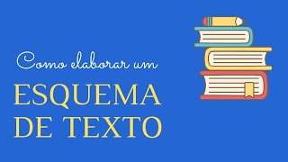 Como elaborar o Esquema de um Texto [upl. by Sirromed]