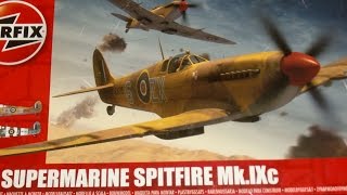 Airfix 172 Spitfire Mk IXc  2 Seater Trainer Conversion Part 2 [upl. by Aryaz]