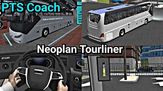 Public Transport Simulator Coach v152 UPDATE Neoplan Tourliner Coach [upl. by Bonny381]