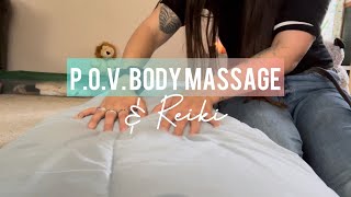 ASMR  POV Full Body Massage amp Reiki Fast Chaotic [upl. by Montagna]