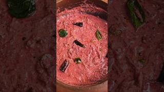 Beetroot pachadi  A traditional Kerala recipe🌸 Project Sadya asmr asmrsounds [upl. by Tavi]