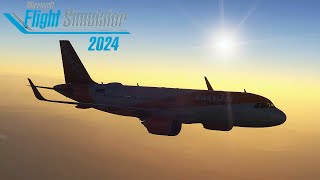 FS24  First Take off  Inibuilds A320 Neo [upl. by Pebrook304]