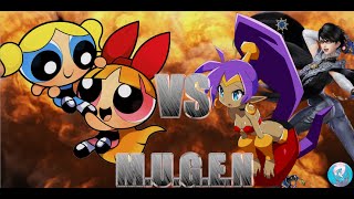 MUGEN  Request  DG Blossom amp DG Bubbles VS Shantae amp Bayonetta [upl. by Tyrone296]