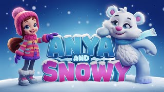 Anya and Snowy  Animated Grandpa Story For Children in English [upl. by Anemaj]