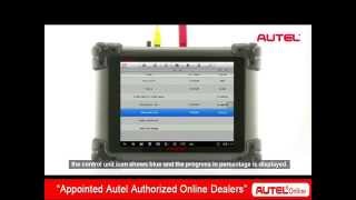 How to use ECU programming on Autel Maxisys Pro [upl. by Burl]