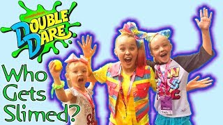 Meeting JoJo Siwa in Real Life at Nickelodeon Double Dare Who Gets Slimed VidCon 2018 [upl. by Seena]