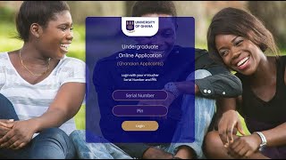 How to Apply Online to University of Ghana for admissions [upl. by Fitting677]