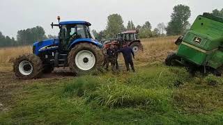 Jhon Deree 1075  New Holland TG285  SAME [upl. by Summer]