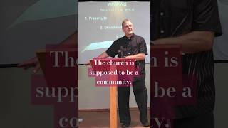 The church is supposed to be a community [upl. by Nerrol]