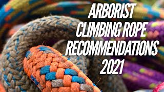 What is the best arborist climbing rope [upl. by Ahsimak]