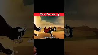 Work of animals 💪🏻🐄shorts vial trendingcartoon story animationkahanimotivation FALCON3DYT [upl. by Ingeberg]